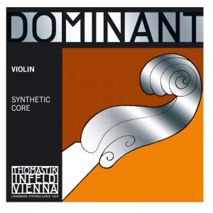 Thomastik Dominant 4/4 Violin String Set, Strong Tension