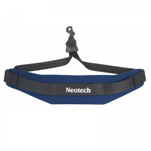 Neotech 1903162 Blue Soft Saxophone Strap With Swivel Hook