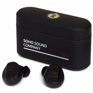 Soho W1 Earbuds with Power Bank - black