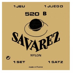 Savarez 520B Traditional (white) Low Tension Classical Guitar Strings