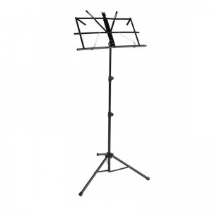 Boston MS50BK Black Music Stand With Bag
