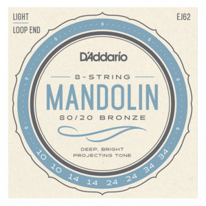 D'Addario EJ62 80/20 Bronze Mandolin Strings