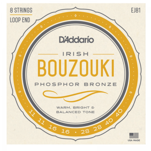 D'Addario EJ81 Phosphor Bronze Irish Bouzouki Strings
