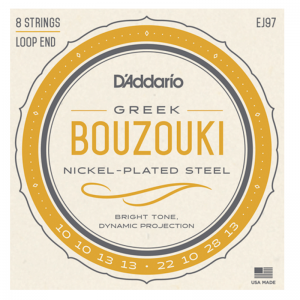 D'Addario EJ97 Nickel-Plated Steel Greek Bouzouki Strings