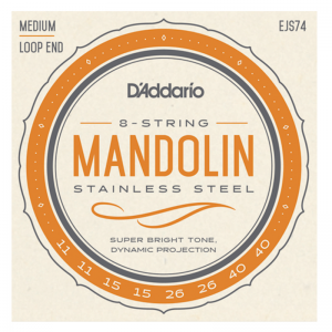 D'Addario EJS74 Stainless Steel Mandolin strings