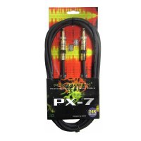 Powertech PX-7 20ft SS straight to straight 6.3mm Jack Instrument Cable