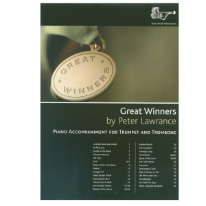 Great Winners Piano Accompaniment for Trumpet and Trombone 