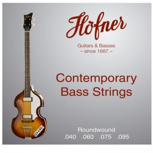 Hofner HCT1133RB Contemporary Bass Roundwound Strings