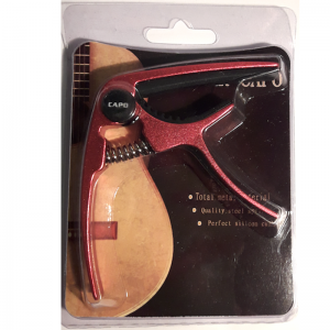Red Trigger Capo For Acoustic and Electric Guitars