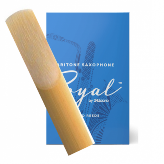 Rico Royal Baritone Saxophone Single Reed, Strength 2   