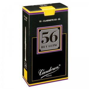 Vandoren 56 Rue Lepic Clarinet Reeds Strength 3,  Box 10 Reeds