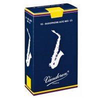 Vandoren Traditional  Alto Sax Reeds, (Box 10), Strength 1.5