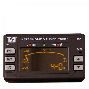 TGI TGI99B Chromatic Tuner Metronome with clip on Mic