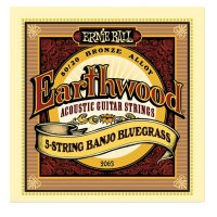 Ernie Ball , Earthwood 2063 80/20 Bronze 5 String Banjo Bluegrass