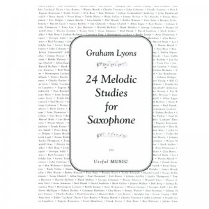 Graham Lyons 24 Melodic Studies for Saxophone