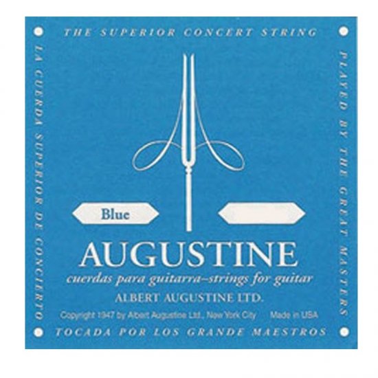 Augustine Classic Blue, High Tension, Classical Guitar Strings
