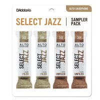 D'Addario Select Jazz Sampler, Alto Sax, Strength 3
