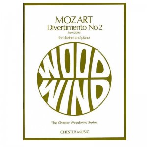 Mozart Divertimento No 2 for Clarinet and Piano