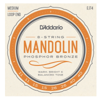 D'Addario EJ74 Mandolin Phosphor Bronze Strings