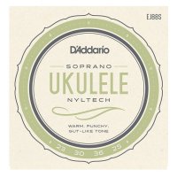 D'Addario EJ88S Nyltech Soprano Ukulele String Set