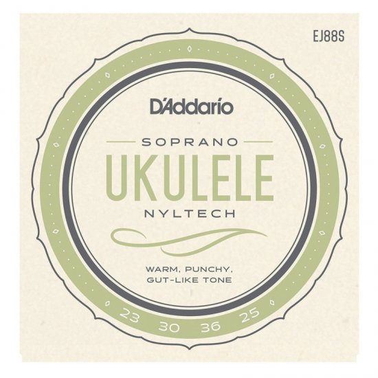 D'Addario EJ88S Nyltech Soprano Ukulele String Set