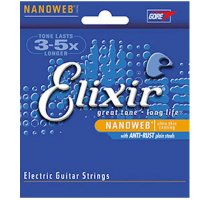 Elixir Nano Electric Guitar strings Superlight 9's, 9-42
