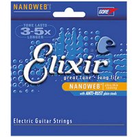 Elixir Nano Electric Guitar Strings Light, 10s, 10-46