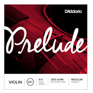 D'Addario Prelude 4/4 Scale, Medium Tension Violin D String