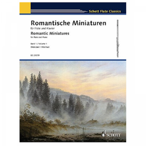 Romantic Miniatures for Flute and Piano Volume 1