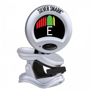 Snark SIL1 Silver Snark Clip-On Tuner, Silver