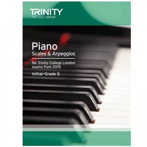 Trinity Piano Scales & Arpeggios Initial - Grade 5, from 2015 