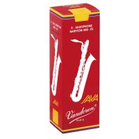 Vandoren Java Red Baritone Sax Reeds (Box 5) Strength 2.5