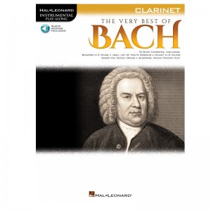 The Very Best of Bach Clarinet Instrumental Playalong