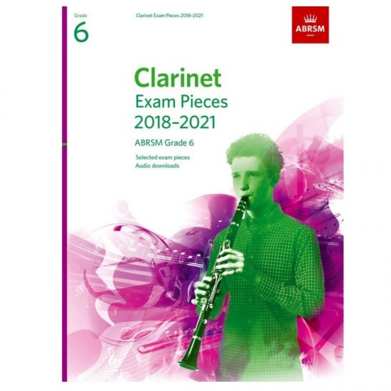 ABRSM Clarinet Exam Pieces 2018-2021 Grade 6