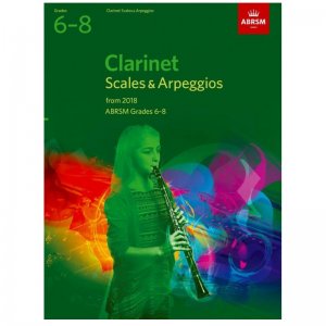 ABRSM Clarinet Scales & Arpeggios Grade 6-8