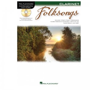 Folksongs Clarinet Instrumental Playalong