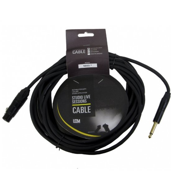 Leem 7m XLR to Jack Microphone Cable
