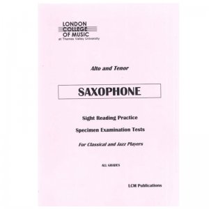 LCM Saxophone Specimen Sight Reading Tests 1-8