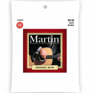 Martin M140  Original Bronze Light  Acoustic Strings 12-54   