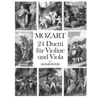 Mozart 24 Duets for Violin and Viola