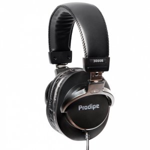 Prodipe PRO-3000B Professional Headphones Black   