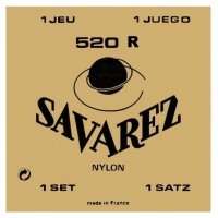 Savarez 520R Traditional (red) High Tension Classical Guitar Strings