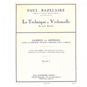 Cello Method - Scales and Arpeggios, Volume 1