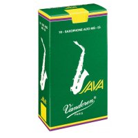 Vandoren Java Green, Alto Sax Reeds, (Box 10) Strength 2