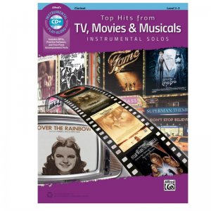 Top Hits from TV, Movies & Musicals Clarinet Instrumental Solos