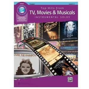 Top Hits from TV, Movies & Musicals Trumpet Instrumental Solos