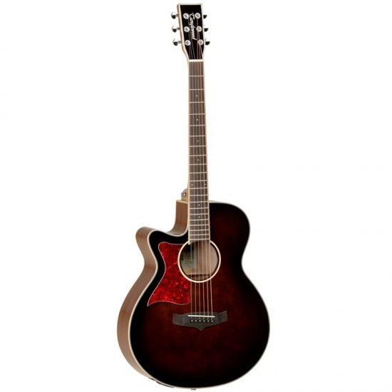 Tanglewood TW4-WB-LH Left Hand Whiskey Barrel Acoustic Guitar with EQ