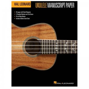 Hal Leonard Ukulele Manuscript Paper