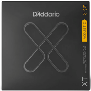 D'Addario XTABR1256 Acoustic Guitar Strings 80/20 Bronze .012-.056